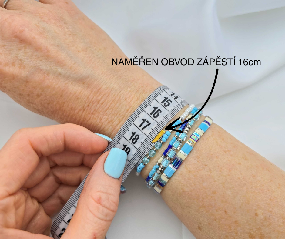 NAMĚŘEN OBVOD ZÁPĚSTÍ 16CM